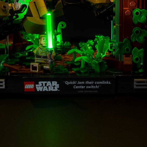 Star Wars Endor Speeder Chase Diorama #75353 Light Kit