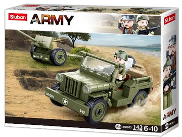 Sluban WW2 Willy’s Jeep