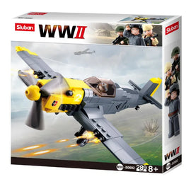 Sluban WW2 Plane Messerschmitt BF 109
