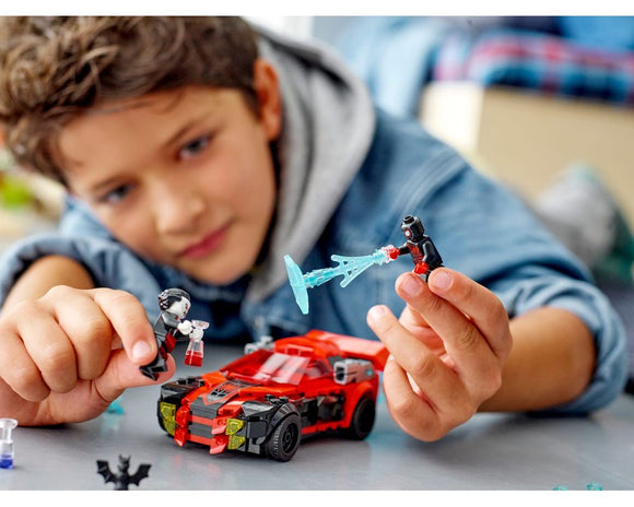 LEGO® Miles Morales vs. Morbius 76244