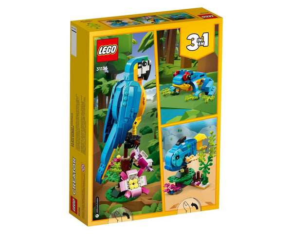 LEGO® Creator 3-in-1 Exotic Parrot 31136