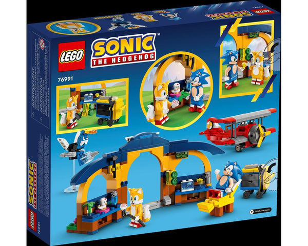 LEGO® Sonic the Hedgehog™ Tails’ Workshop and Tornado Plane – 76991
