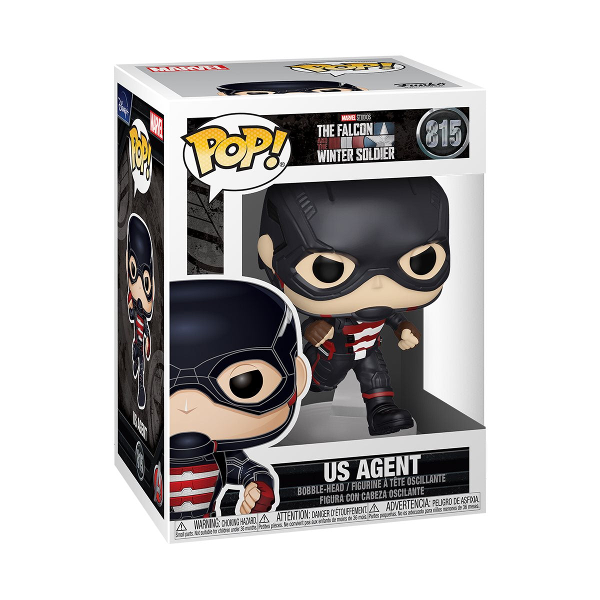 The Falcon and the Winter Soldier - U.S. Agent Pop! Vinyl #815 - 0