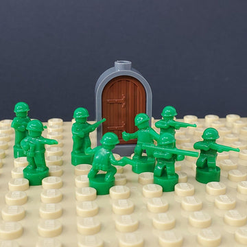 Nano Soldier Figures - Green - 0