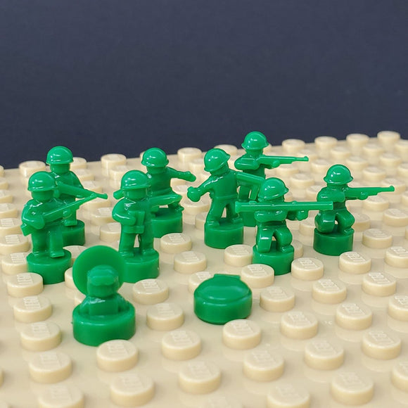 Nano Soldier Figures - Green
