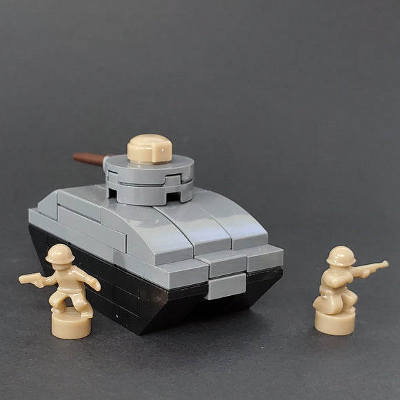 Nano Soldier Figures - Dark Tan