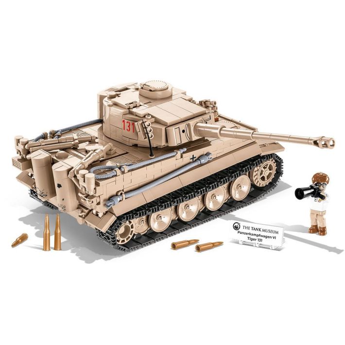 Panzerkampfwagen VI Tiger 131 1:28 scale | I'm Rick James Bricks
