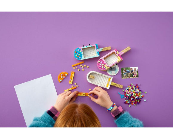 LEGO® DOTS Ice Cream Picture Frames & Bracelet 41956