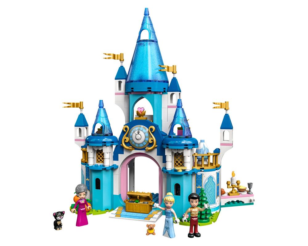 LEGO® Cinderella and Prince Charming's Castle 43206