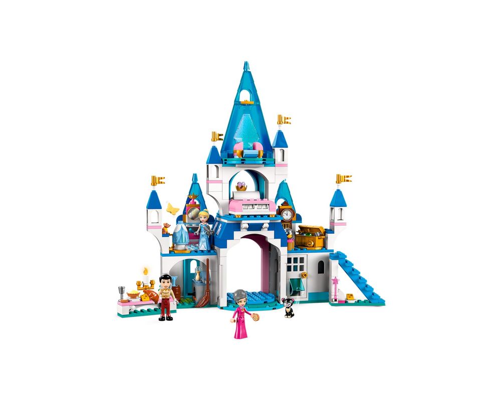 LEGO® Cinderella and Prince Charming's Castle 43206