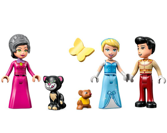 LEGO® Cinderella and Prince Charming's Castle 43206