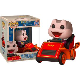 The Adventures of Ichabod and Mr. Toad - Mr. Toad with Car Disneyland 65th Anniversary Pop! Rides Vinyl Figure #89 - 0