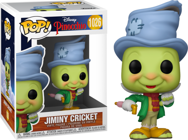 Pinocchio - Street Jiminy 80th Anniversary Pop! Vinyl #1026