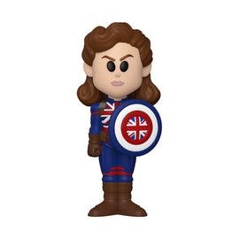Marvel: What If? - Captain Carter Vinyl SODA Figure - 0