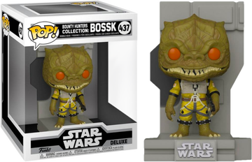Star Wars Episode V: Bossk Bounty Hunters Diorama Deluxe Pop! Vinyl #437 - 0