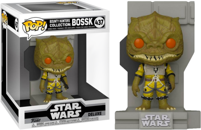 Star Wars Episode V: Bossk Bounty Hunters Diorama Deluxe Pop! Vinyl #437 - 0