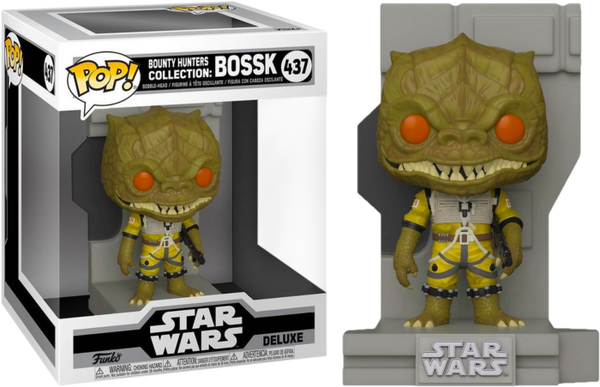 Star Wars Episode V: Bossk Bounty Hunters Diorama Deluxe Pop! Vinyl #437