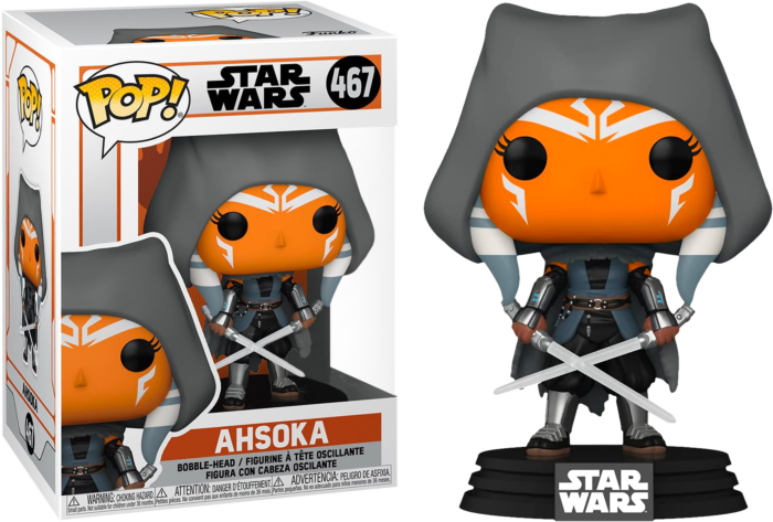 Star Wars: The Mandalorian - Ahsoka (Hooded) US Exclusive Pop! Vinyl #467 - 0