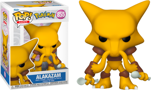 Pokemon - Alakazam Pop! Vinyl Figure #855