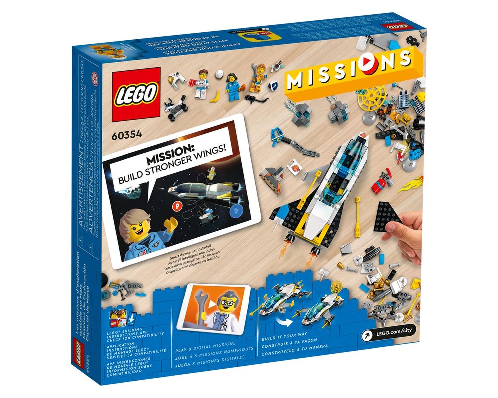 LEGO® City Mars Spacecraft Exploration Missions 60354