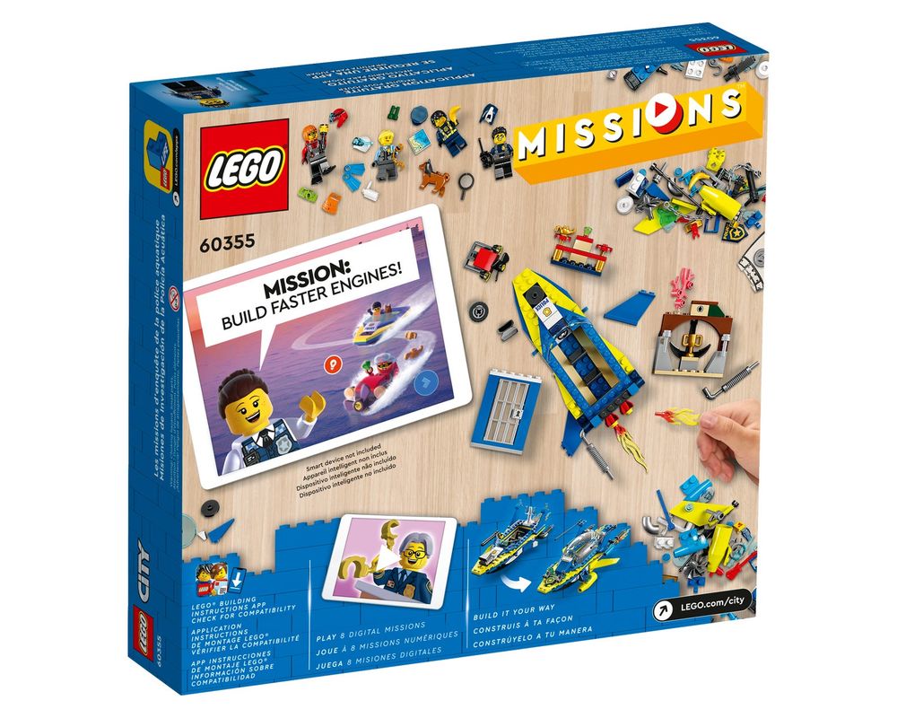 LEGO® City Water Police Detective Missions 60355