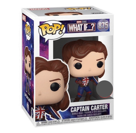 Marvel: What If?- Captain Carter Pose US Exclusive Pop! Vinyl #875 - 0