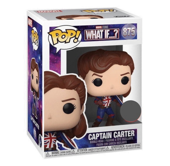 Marvel: What If?- Captain Carter Pose US Exclusive Pop! Vinyl #875