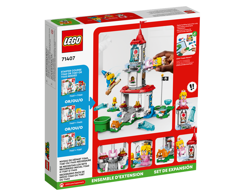LEGO® Cat Peach Suit and Frozen Tower Expansion Set 71407