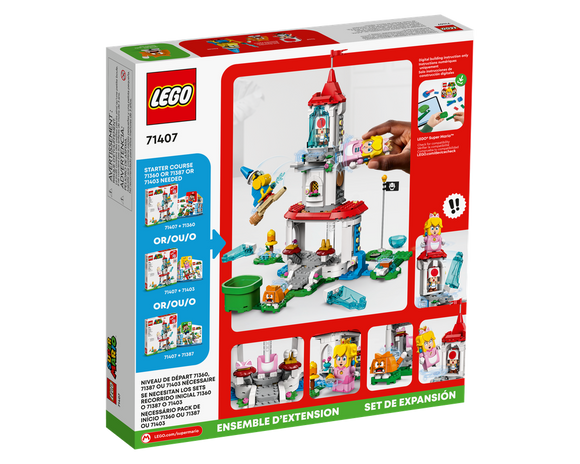 LEGO® Cat Peach Suit and Frozen Tower Expansion Set 71407