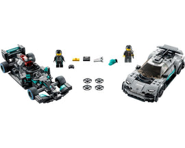 LEGO® Mercedes-AMG F1 W12 E Performance & Mercedes-AMG Project One 76909 - 0