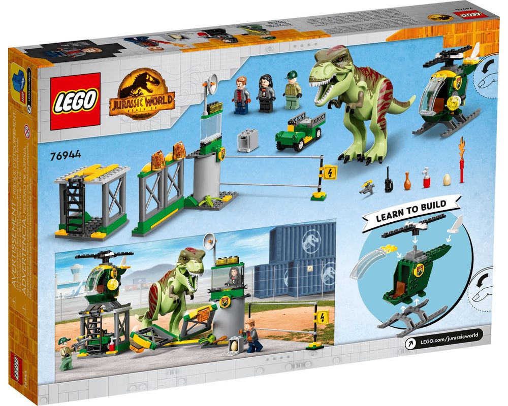 LEGO® rex Dinosaur Breakout 76944 I'm Rick James Bricks