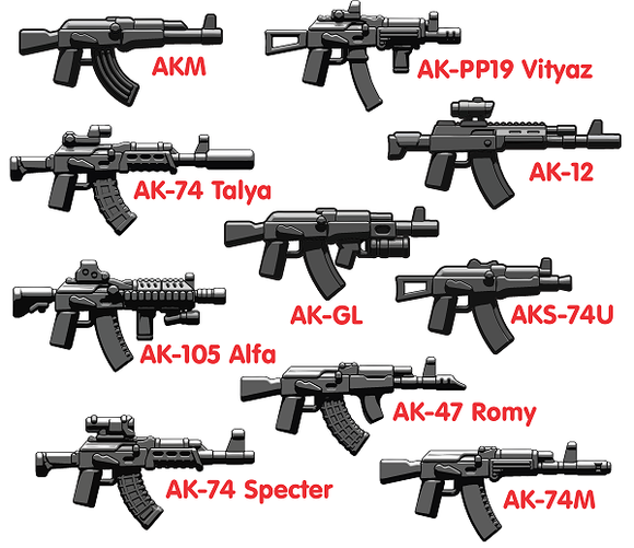 BA AKtion Weapons Pack 1