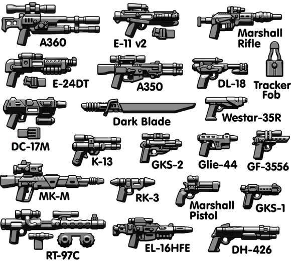 BA Blaster Weapons Pack - Nova