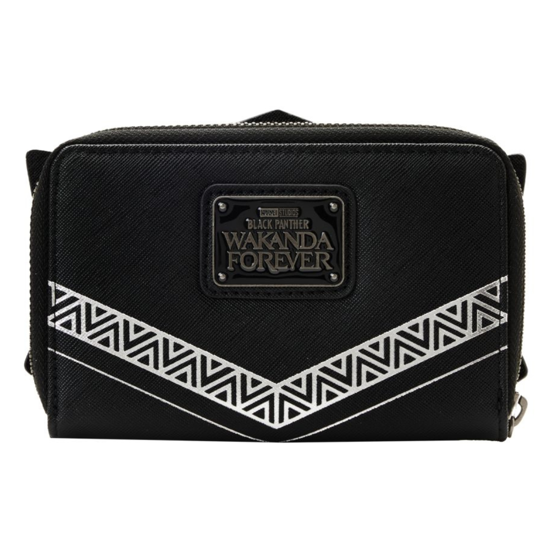 Loungefly™ Black Panther - Wakanda Forever 4” Faux Leather Zip-Around Wallet