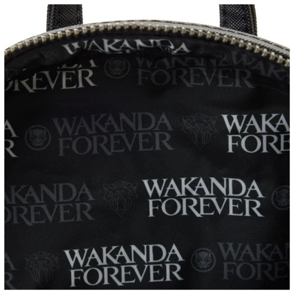 Loungefly™ Black Panther - Wakanda Forever Figural 12” Faux Leather Mini Backpack