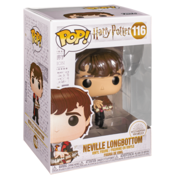 Harry Potter - Neville Longbottom with Monster Book Pop! Vinyl Figure #116