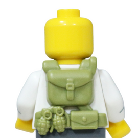 WW2 US Ranger Vest (Olive Green) - 0