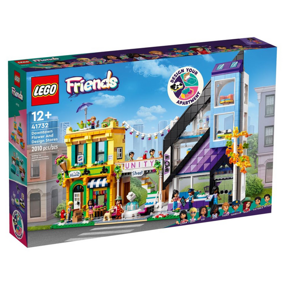LEGO® Downtown Flower and Design Stores 41732