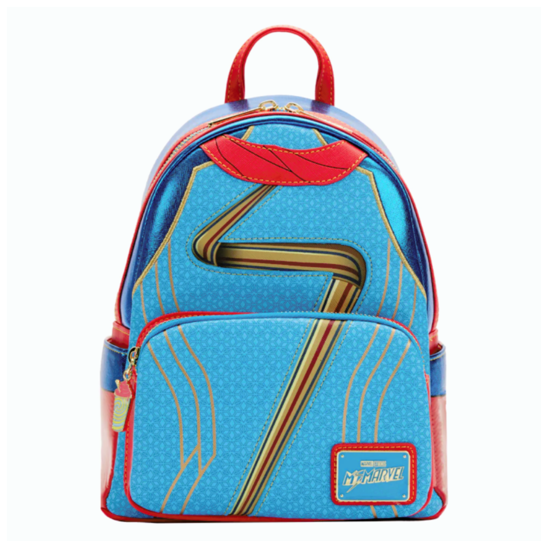 Loungefly™ Ms Marvel - Ms Marvel Cosplay 10” Faux Leather Mini Backpack