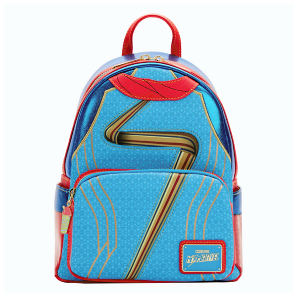 Loungefly™ Ms Marvel - Ms Marvel Cosplay 10” Faux Leather Mini Backpack