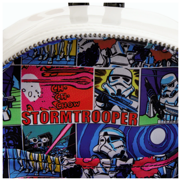 Loungefly™ Star Wars - Stormtrooper Lenticular Cosplay 10” Faux Leather Mini Backpack