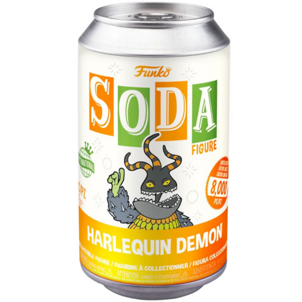 The Nightmare Before Christmas - Harlequin Demon Vinyl SODA Figure in Collector Can