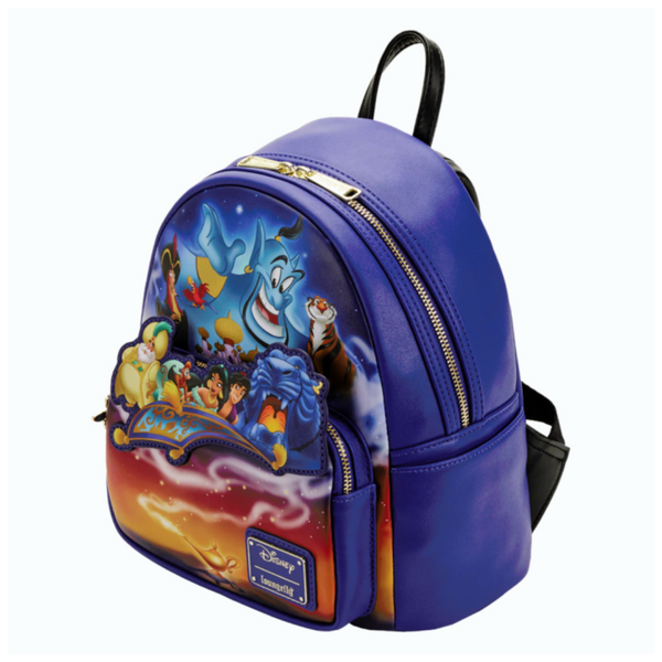 Loungefly™ Aladdin (1992) - 30th Anniversary 10” Faux Leather Mini Backpack