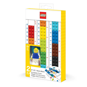 LEGO® 2.0 Convertible Ruler with Minifigure