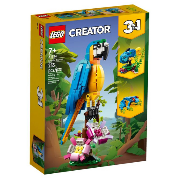 LEGO® Creator 3-in-1 Exotic Parrot 31136