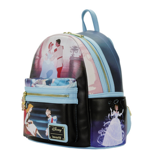 Loungefly™ Cinderella (1950) - Scenes 10” Faux Leather Mini Backpack