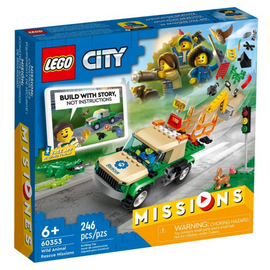 LEGO® City Wild Animal Rescue Missions 60353