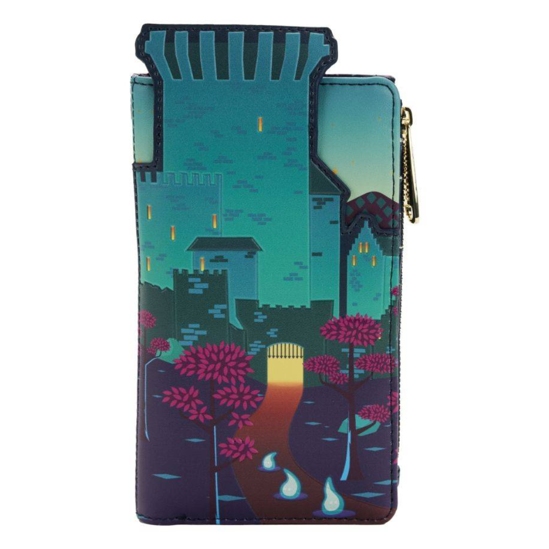 Loungefly™ Disney Princess - Brave Castle 4” Faux Leather Flap Wallet Purse