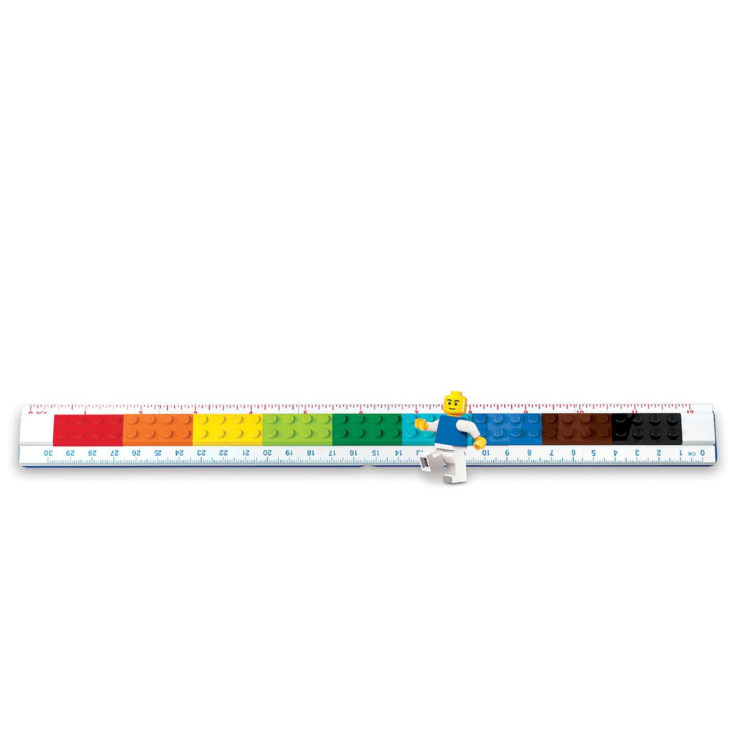 LEGO® 2.0 Convertible Ruler with Minifigure