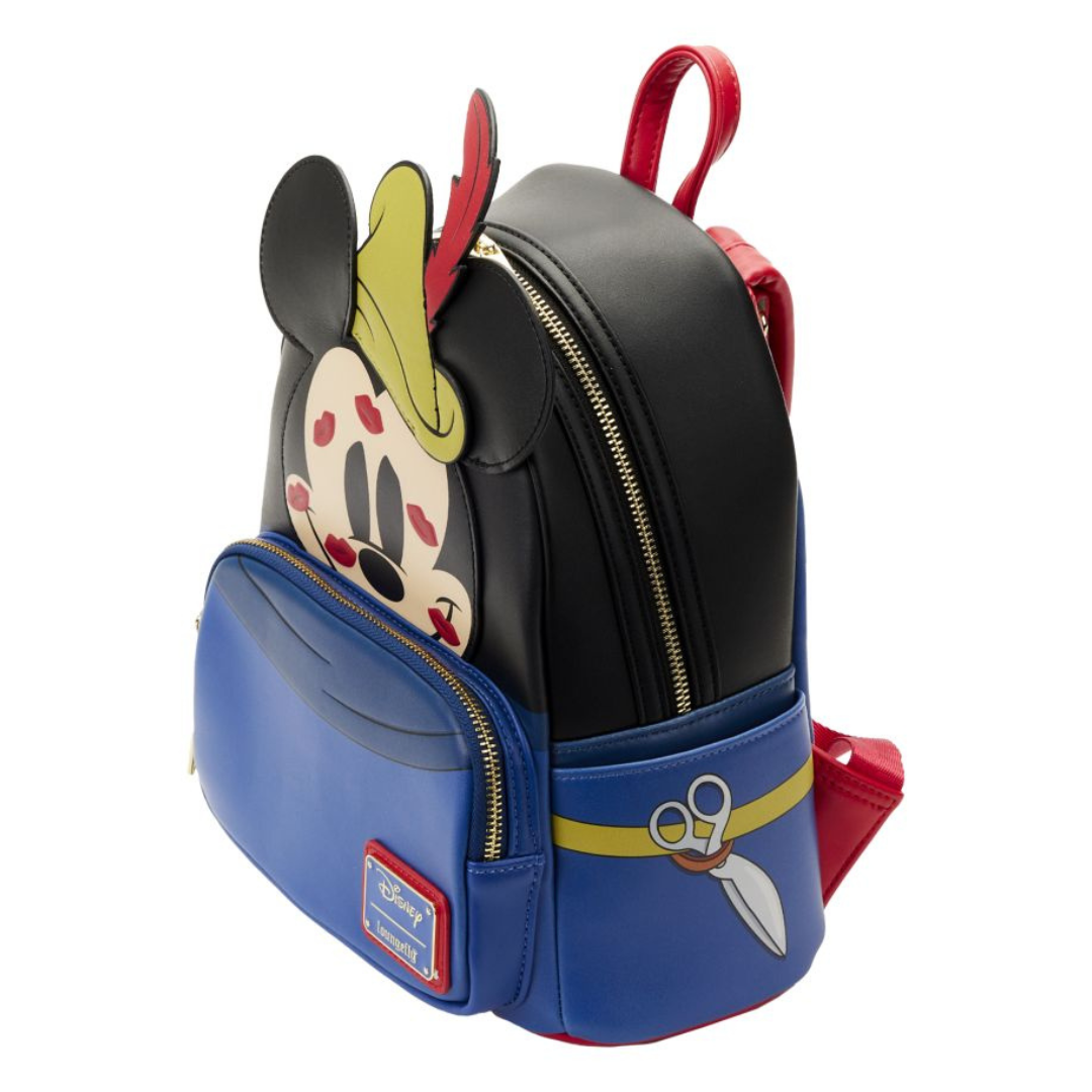 Loungefly™ Disney™ - Brave Little Tailor Mickey Cosplay 10” Faux Leather Mini Backpack